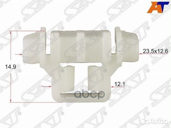 Клипса молдинга mercedes (1 шт.) stke027 Sat
