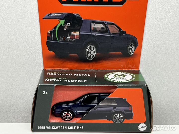 Matchbox 1995 volkswagen golf