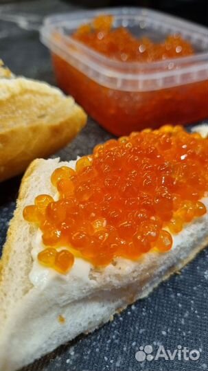 Икра красная Лососевых