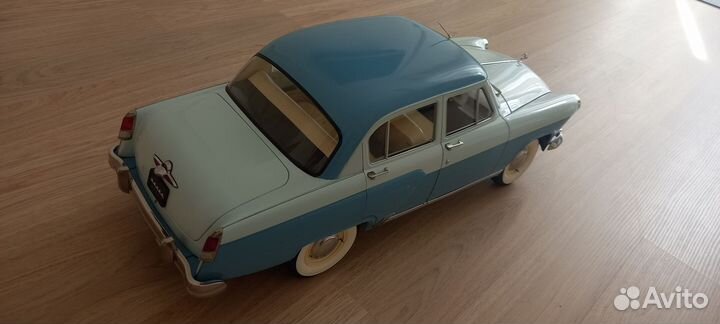 Модель Волга газ 21 деагостини. 1 : 8