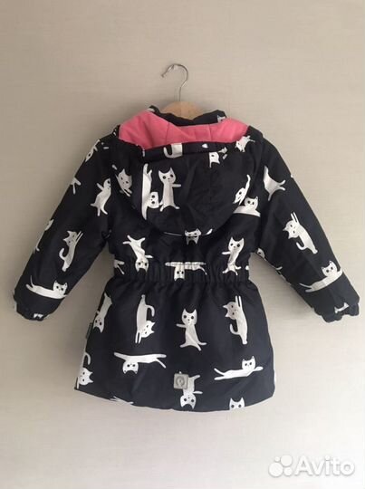 Зимняя куртка для девочки 98-104