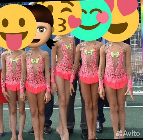 Купальники для художественной Гимнастики 5 штук