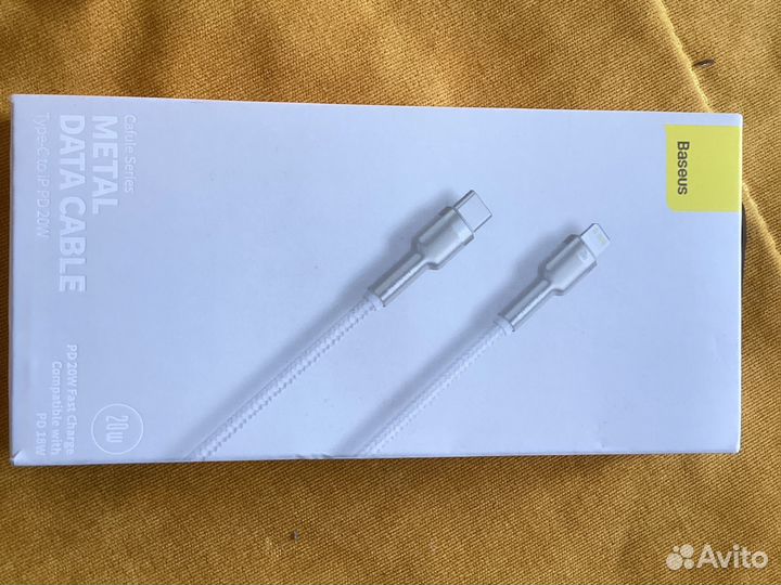 Кабель baseus type-c to iPhone