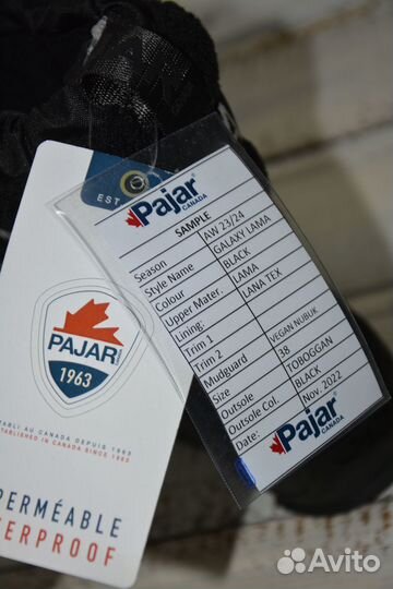 Новые на 37 р Pajar Canada Original дутики сноубут