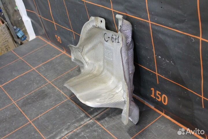 Экран глушителя теплозащитный - Renauit Megane