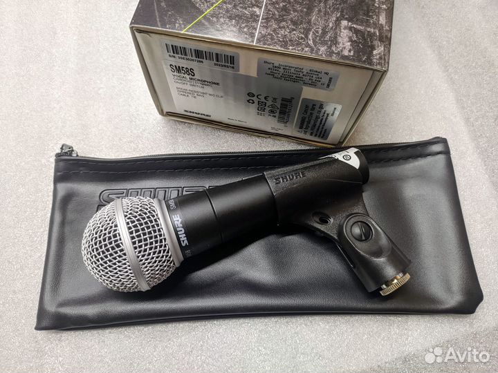 Вокальный микрофон Shure SM58S