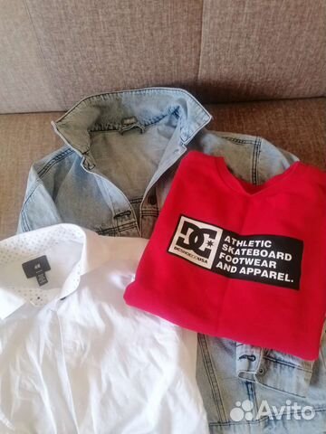 Рубашка, свитшот, куртка на 10-13 лет