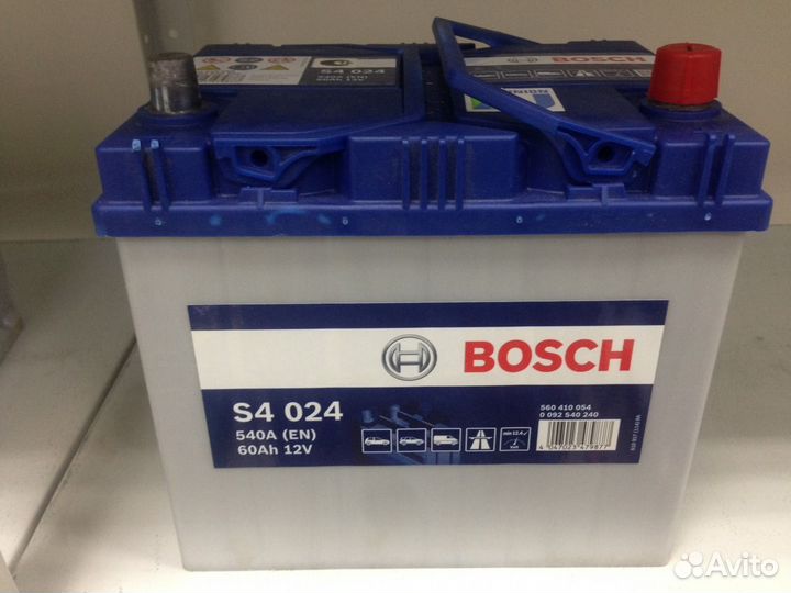 60 Ач Аккумулятор Bosch Asia Silver S4 (024)