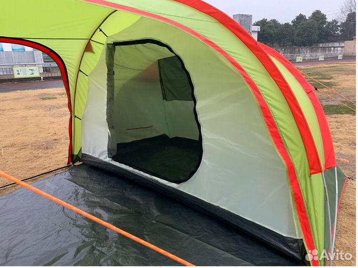 Палатка туристическая 6 местная с тамбуром и полом