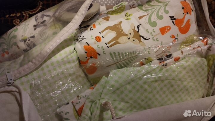 Бортики с постельным