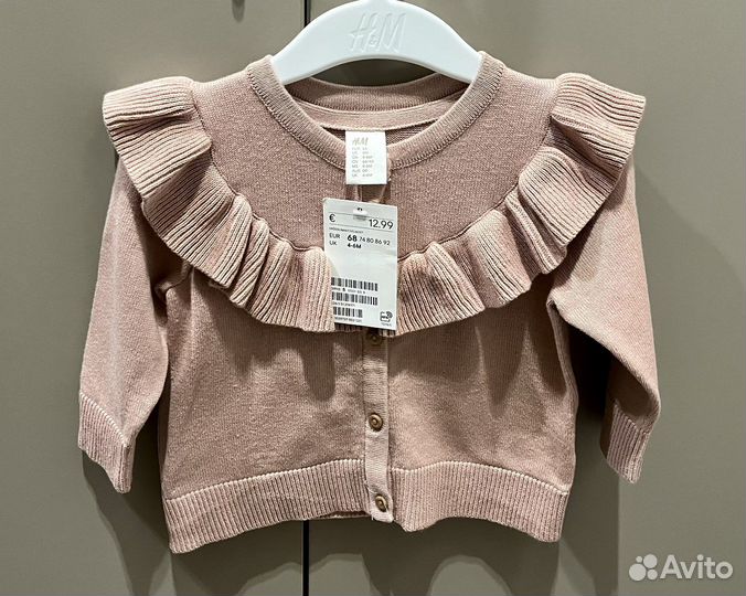 Новая одежда для девочки H&M и C&A 68