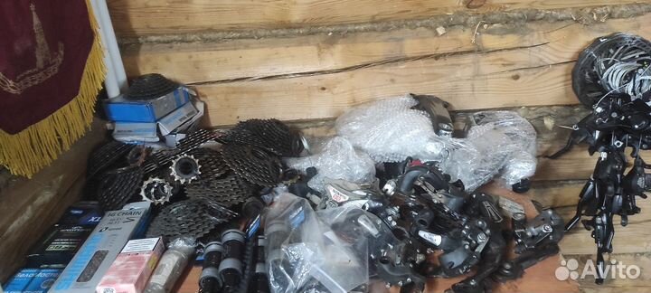 Запчасти на велосипеды новые и б/у