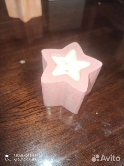 Ароматическая свеча ручной работы