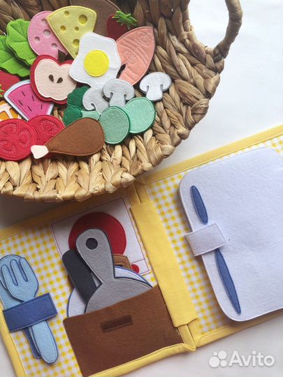 Игушка ручной работы. Фетровая кухня