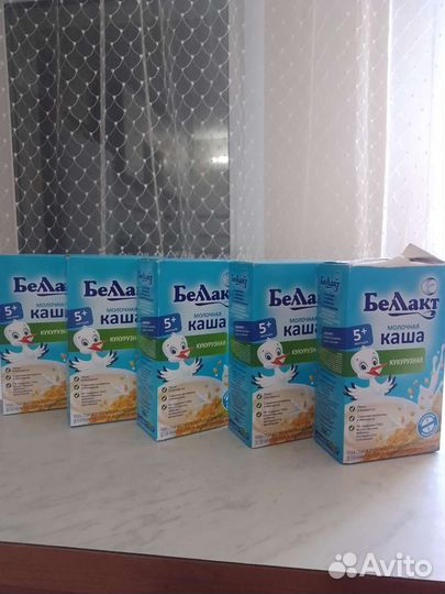 Детские каши молочные