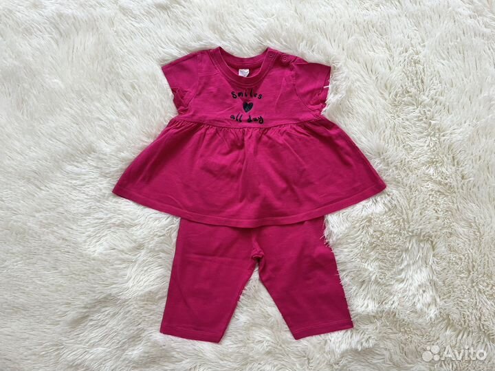 Детские вещи пакетом на девочку 68-74