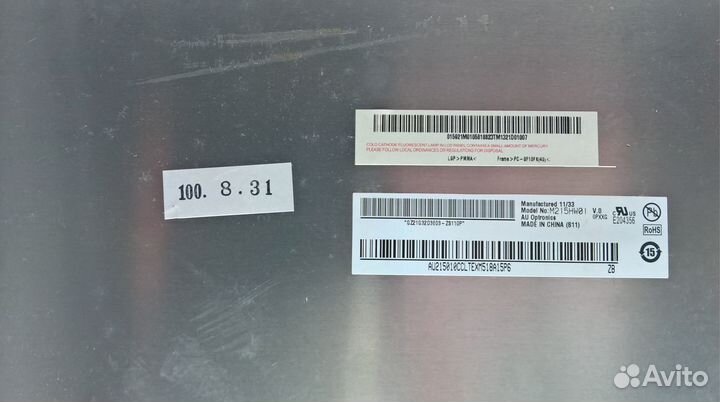 Матрица от моноблока m215hw01 v.0 есть потертости