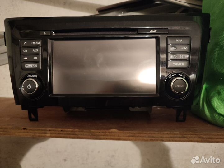 Штатная магнитола nissan qashqai j11