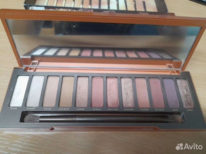 Палетка теней urban decay оригинал