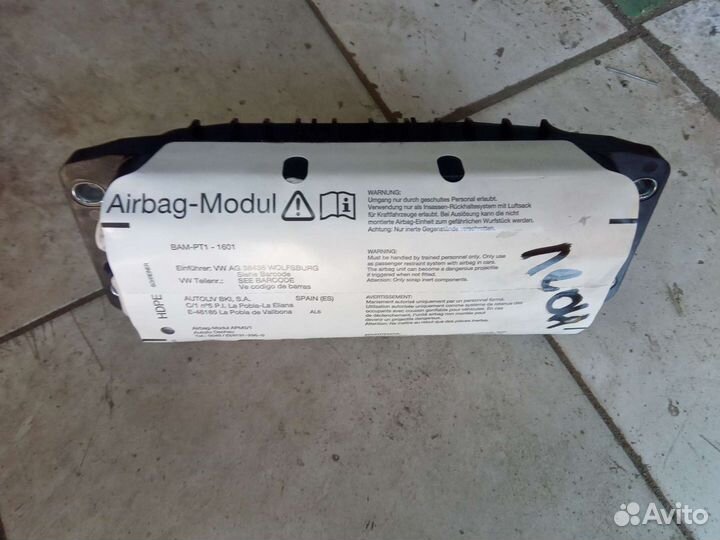 Air Bag пассажипа Seat Leon II