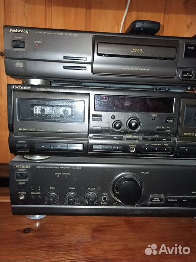 Музыкальный центр technics и колонки