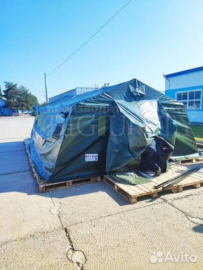 Палатка Каркасная Армейская 10-70 Человек