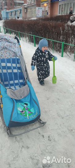 Коляска санки Ника