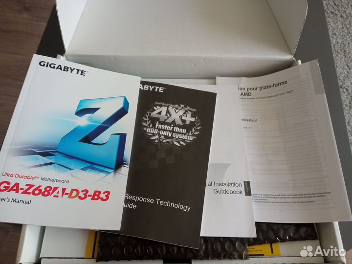 Gigabyte GA-Z68A-D3-B3 + i5-2310 + 12gbddr3