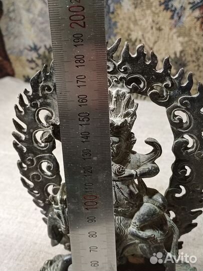 Статуэтка буддизм бронза старая