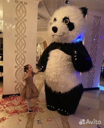 Мишка панда 2,60 м «живая открытка»