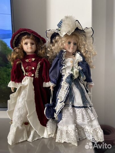 Кукла фарворовая коллекционная