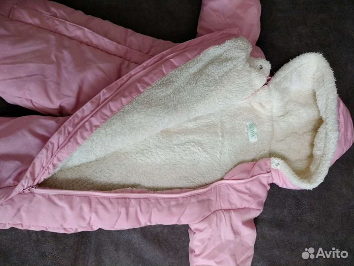 Зимний комбинезон для девочки