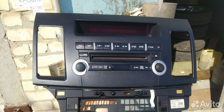 Магнитола на mitsubishi lancer 10