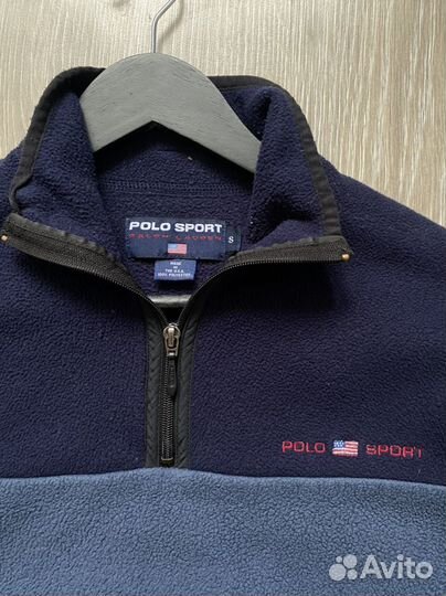 Флисовая кофта polo sport by ralph lauren