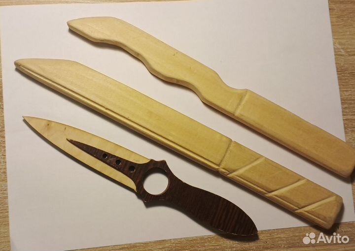 Ножики деревянные ручной работы