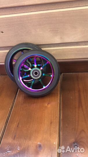 Детали для самоката Руль ethic, колеса, вилка