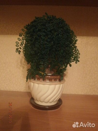 Дерево из бисера