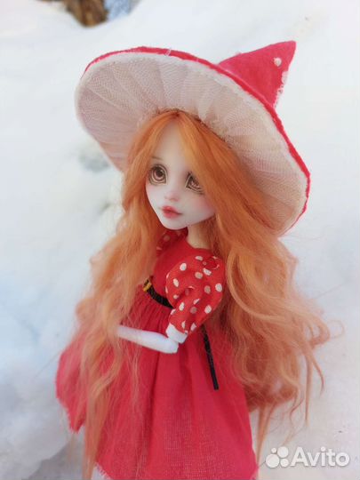 Ooak кукла monster high Френки