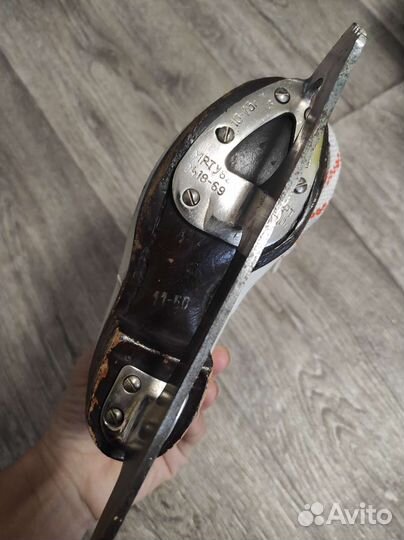 Коньки советские кожаные 26-27