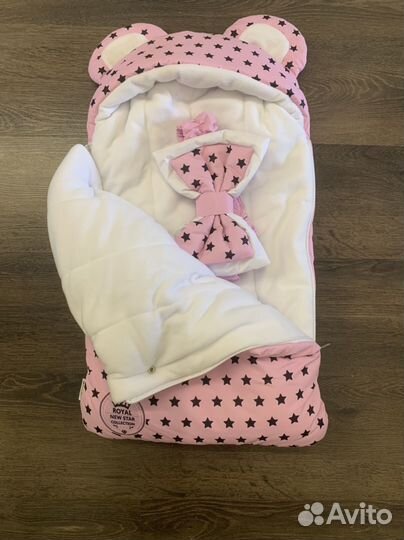 Конверт на выписку для девочки