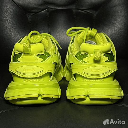 44 кроссовки balenciaga track yellow neon новые