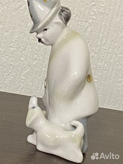 Клоун Карандаш с Кляксой фарфоровая статуэтка