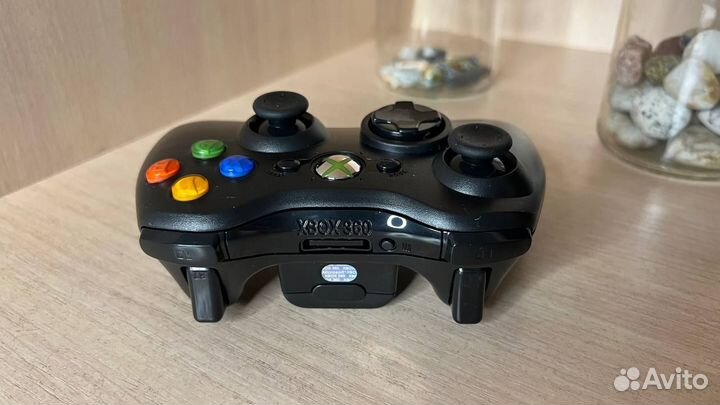 Джойстик Xbox 360 беспроводной с ресивером для пк