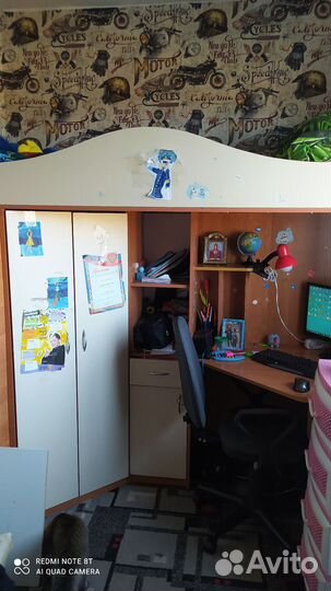 Кровать чердак