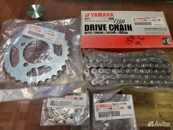 Цепь звёзды Ямаха Гризли 125 Yamaha Grizzly 125