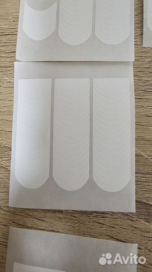 Наклейки, трафареты для французского маникюра MIX