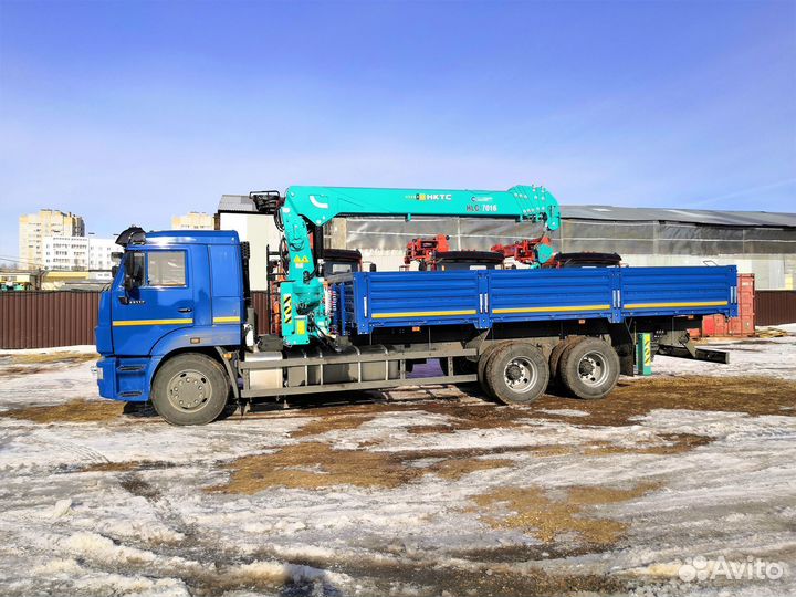 КамАЗ 65117 с КМУ, 2023