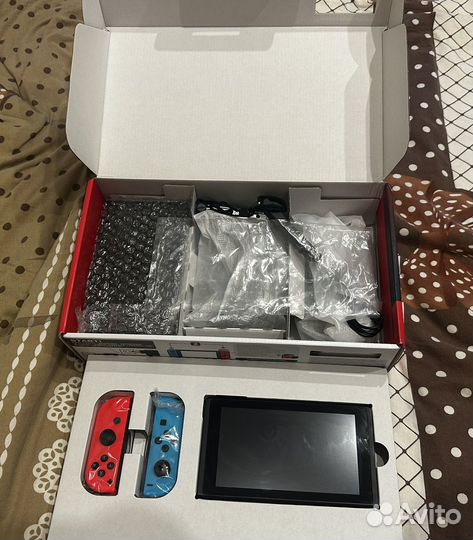 Nintendo switch rev 2 чип + Zelda: Tears Kingom