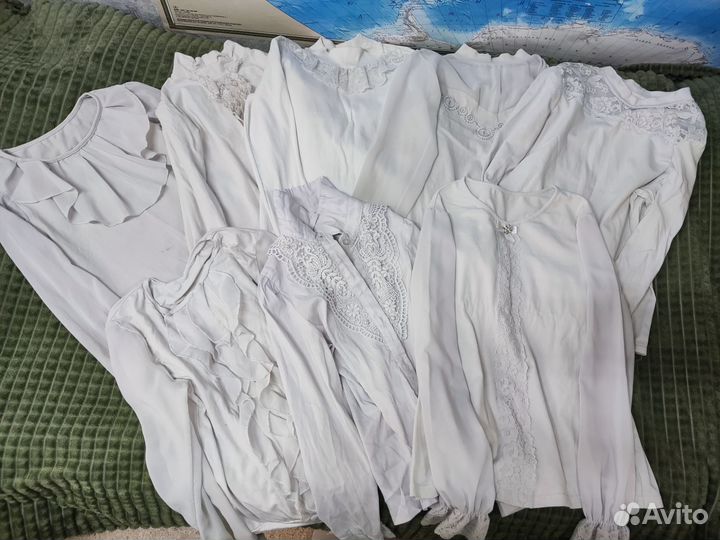 Школьные блузки 130 - 139