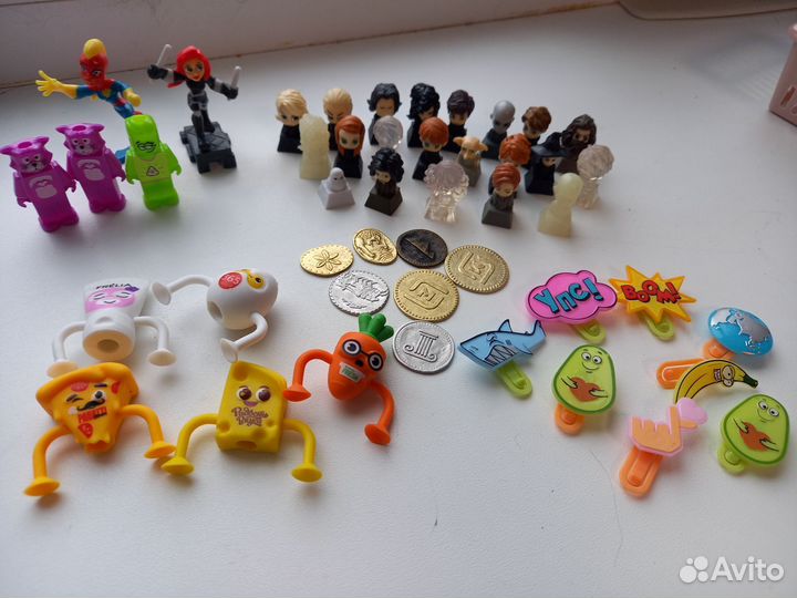 Фигурки Гарри Поттер, магнеты, липперы, закрепы